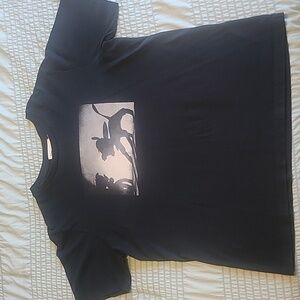 Coach x Disney Bambi/Pinocchio Black T-Shirt Size XL